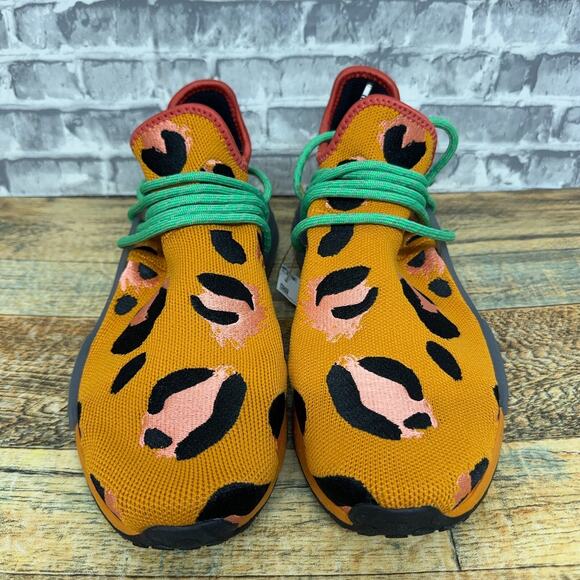 Adidas X Pharrell Williams Human Race NMD Animal Print GZ4439 Mens Size 10 New - Picture 3 of 7
